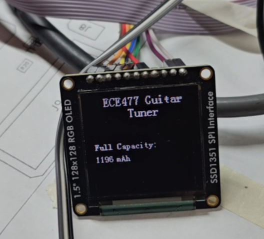 Battery voltage reading